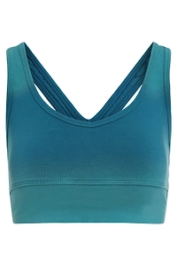 Electric & Rose Cropped Performance Bra