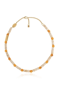 Summer Logo Detail Necklace