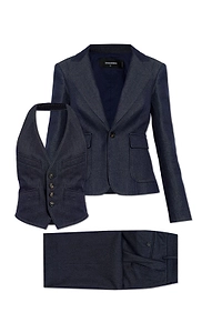 Dsquared2 Tailored Denim Suit