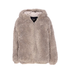 Eleh Faux Fur Hooded Jacket