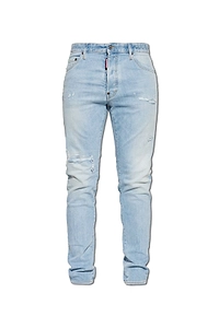 Teddy Slim-Fit Distressed Jeans