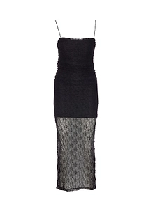 Eleh Lace Zip-Back Dress