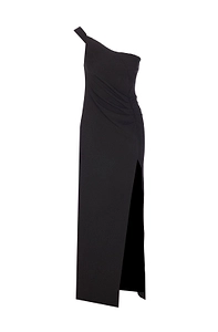 One-Shoulder Sleeveless Dress