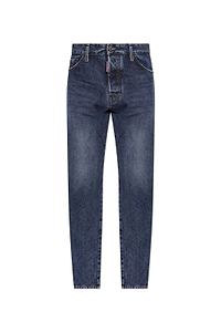 Dsquared2 Teddy Straight-Leg Jeans