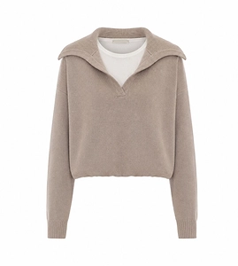 Layered Collar Sweater