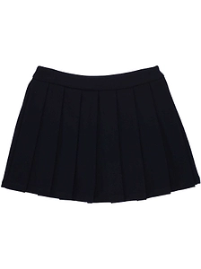 Pleated Mini Skirt