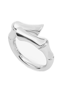 Eddie Borgo Logo-Engraved Bamboo Ring