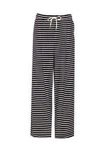 Eleh Striped Elastic Waist Pants