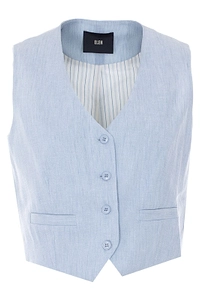 Eleh V-Neck Buttoned Waistcoat
