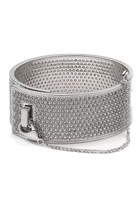 Eddie Borgo Pavé Safety Chain Cuff