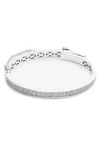 Eddie Borgo Pavé Thin Safety Chain Bracelet