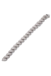 Eddie Borgo Pavé Torsade Bracelet