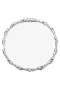 Eddie Borgo Pave Bambu Necklace