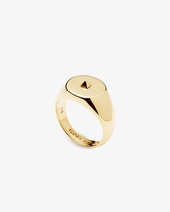 Pyramid Signet Ring