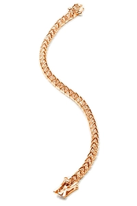 Pyramid Pavé Tennis Bracelet