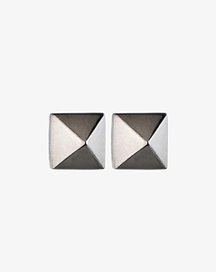 Pyramid Stud Earrings