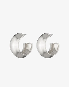 Eddie Borgo Ripple Sculptural Hoop Earrings