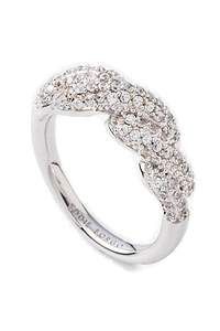 Eddie Borgo Rope Design Pavé-Setting Ring