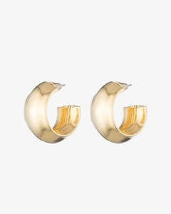 Eddie Borgo Ripple Hoop Earrings
