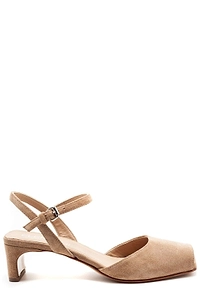Elena Iachi Open Toe Block Heel Sandals