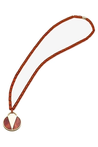 Eddie Borgo Round Medallion Necklace