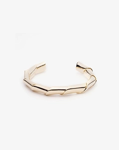 Eddie Borgo Scroll Sculpted Cuff Bracelet