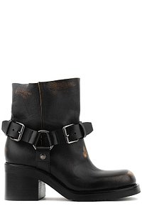 Elena Iachi Round-Toe Heeled Boots