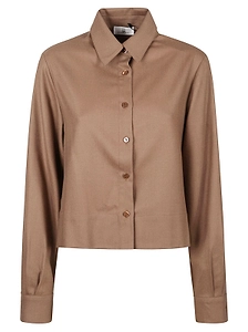 Eleven88 Cropped Button-Up Top