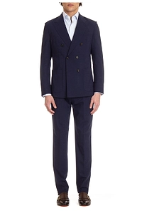 Eleventy Double-Breasted Tailored Suit