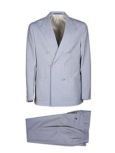 Eleventy Double-Breasted Tailored Suit