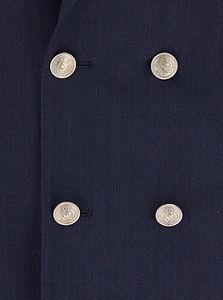 Eleventy Jewel Button Double-Breasted Suits