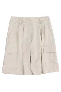 Eleventy Kids Straight-Hem Cargo Shorts