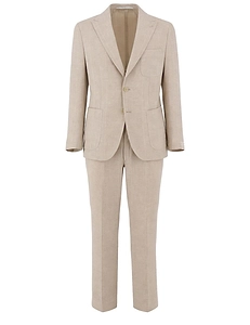 Eleventy Single-Breasted Patch-Pocket Suit