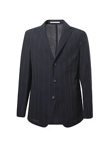 Eleventy Pinstriped Single-Breasted Suit