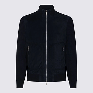 Eleventy Zip-Up Panelled Jacket