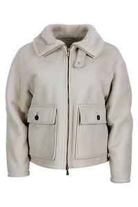 Eleventy Zip-Up Pocket Jacket