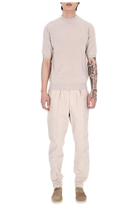 Eleventy Short-Sleeved Crewneck Knitted Jumper
