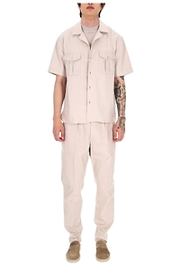 Eleventy Short-Sleeved Button-Up Shirt