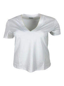 Eleventy Short Sleeve V-Neck T-Shirt