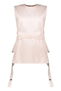 Ellery Wrap-Strap Sleeveless Top
