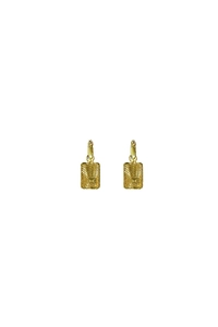 Ellery Zodiac Hoop Drop Earrings