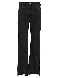 Audrey Asymmetric Straight Jeans