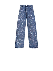 Dalston Paint-Splatter Jeans