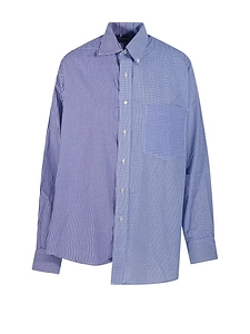 Mina Panelled Check Shirt