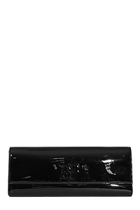 Elisabetta Franchi Logo Detailed Clutch Bag