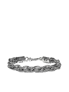 Emanuele Bicocchi Large Celtic Braid Bracelet