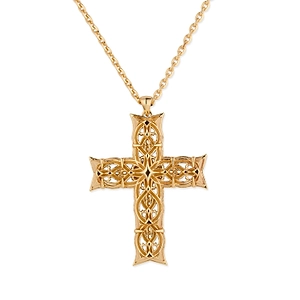 Reissue Notre-Dame Large Cross Necklace