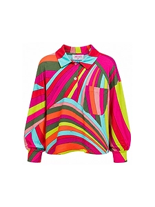 Emilio Pucci Junior Graphic Printed Shirt
