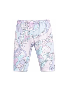 Emilio Pucci Junior Iride-Printed Elasticated Waistband Trousers