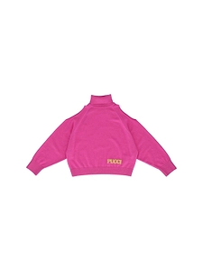 Emilio Pucci Junior Logo Detailed Knitted Jumper